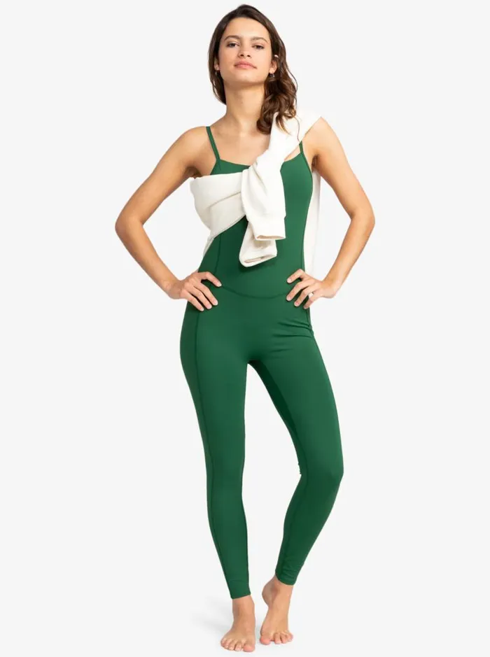 Roxy Jumpsuits and Rompers Kelia Training Jumpsuit Eden 8211 Women