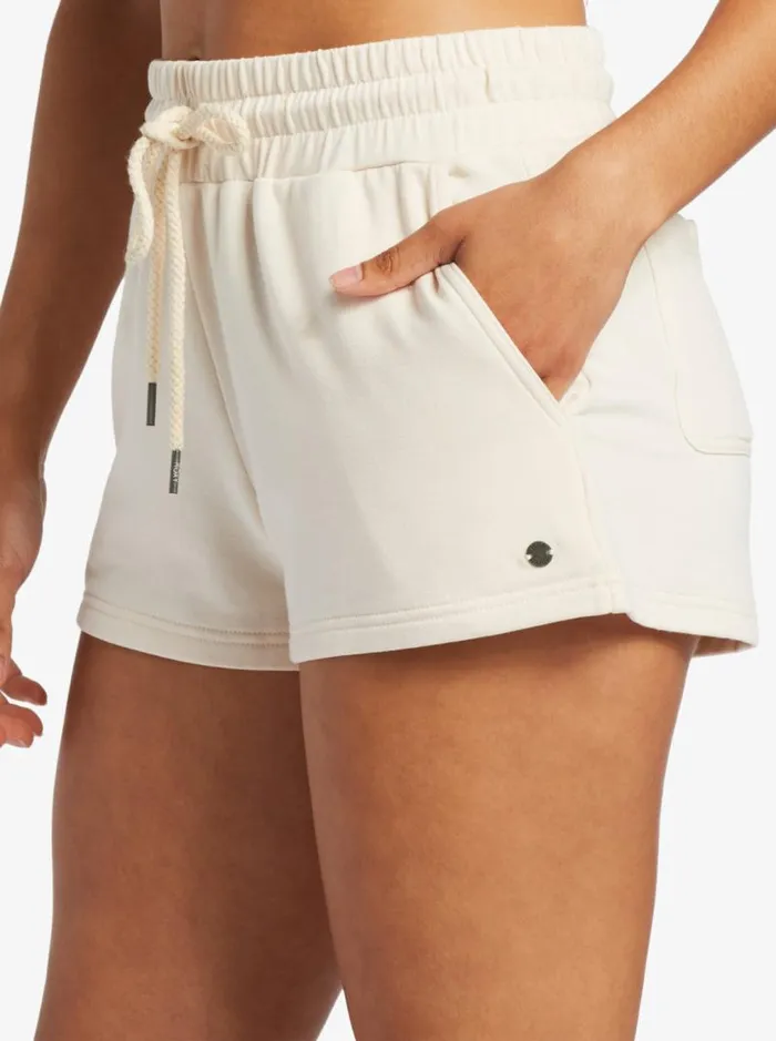 Roxy Loungewear Check Out Sweat Shorts Tapioca 8211 Women Roxy Loungewear Check Out Sweat Shorts Tapioca 8211 Women