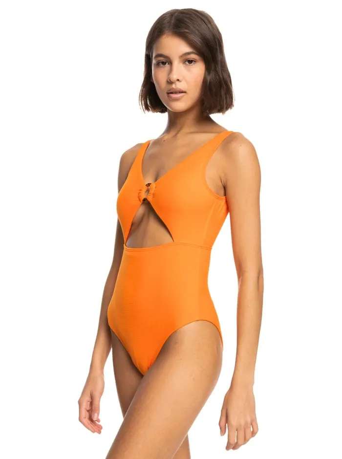 Roxy One Pieces Color Jam OnePiece Swimsuit Tangelo 8211 Women