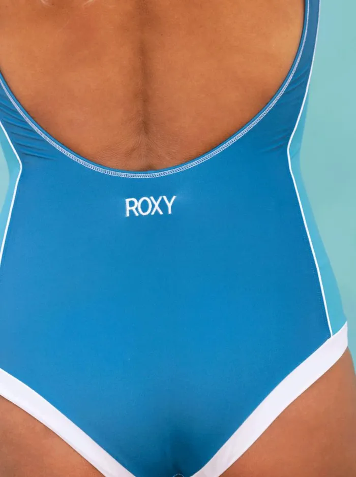 Roxy One Pieces Roxy Life The Vk OnePiece Swimsuit Moroccan Blue 8211 Women