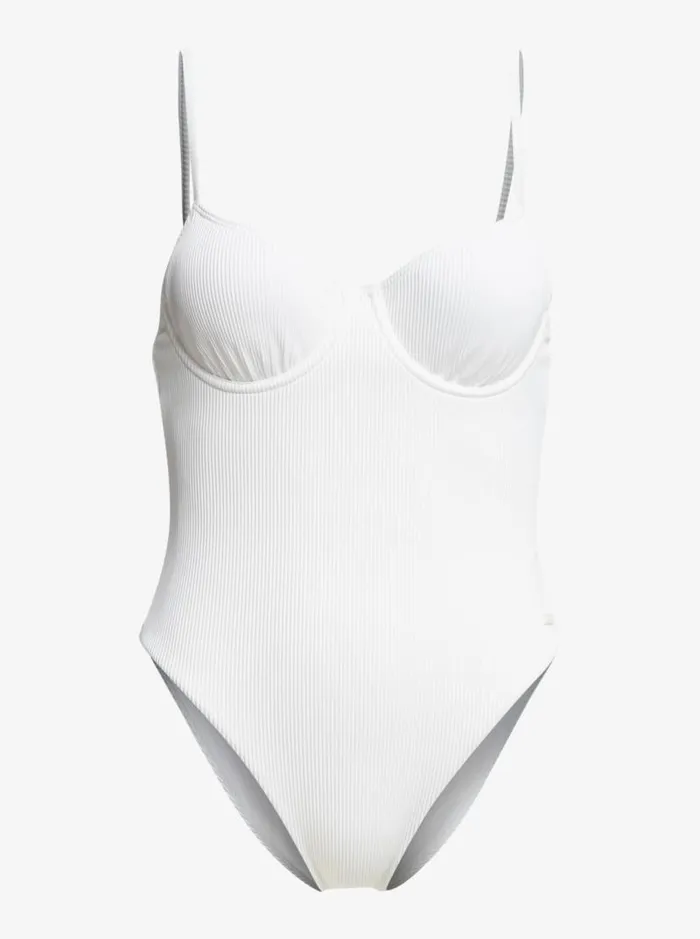Roxy One Pieces Roxy Love The Muse OnePiece Swimsuit Bright White 8211 Women Roxy One Pieces Roxy Love The Muse OnePiece Swimsuit Bright White 8211 Women