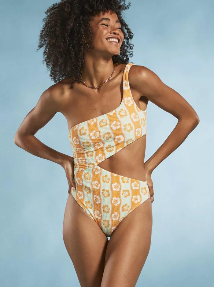 Roxy One Pieces Wavy Babe OnePiece Swimsuit Ambroisia Wave Babe Small 8211 Women Roxy One Pieces Wavy Babe OnePiece Swimsuit Ambroisia Wave Babe Small 8211 Women