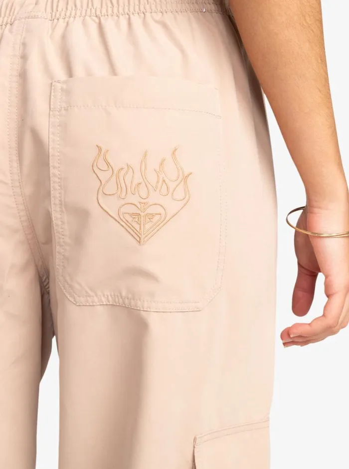 Roxy Pants and Jeans Kelia Baggy Sweatpants Warm Taupe 8211 Women