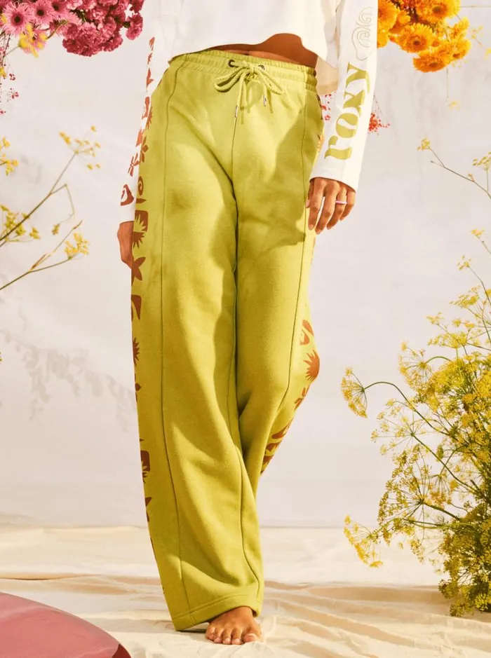 Roxy Pants and Jeans Miles Away Joggers Fern 8211 Women