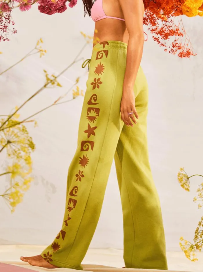 Roxy Pants and Jeans Miles Away Joggers Fern 8211 Women