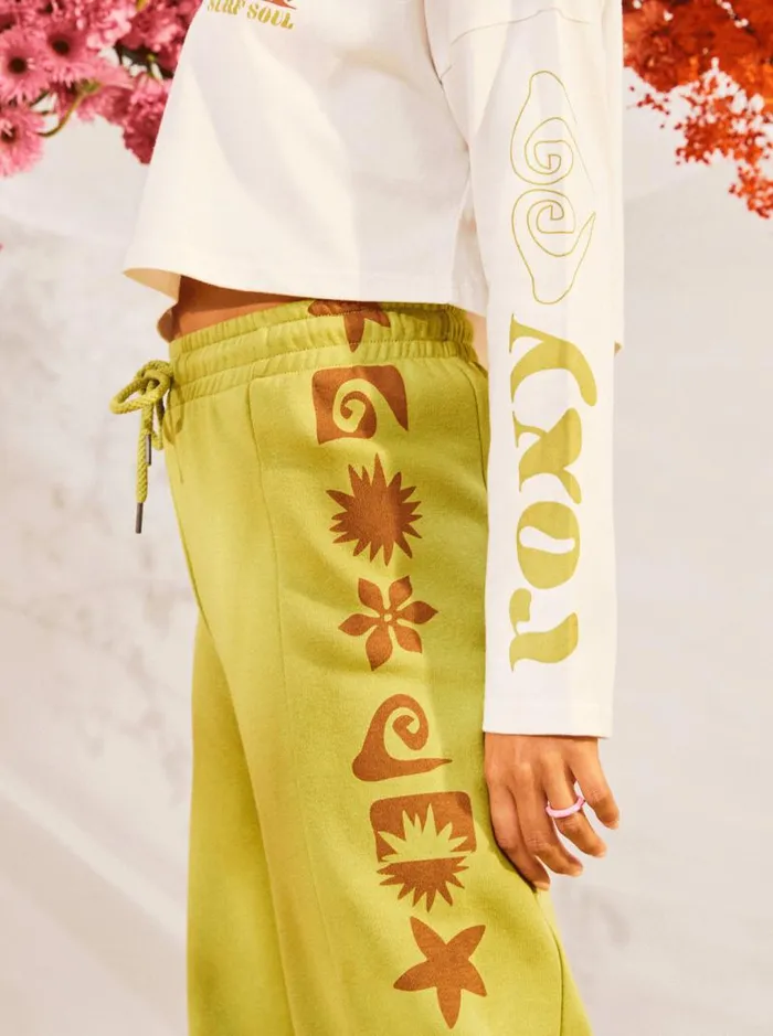 Roxy Pants and Jeans Miles Away Joggers Fern 8211 Women