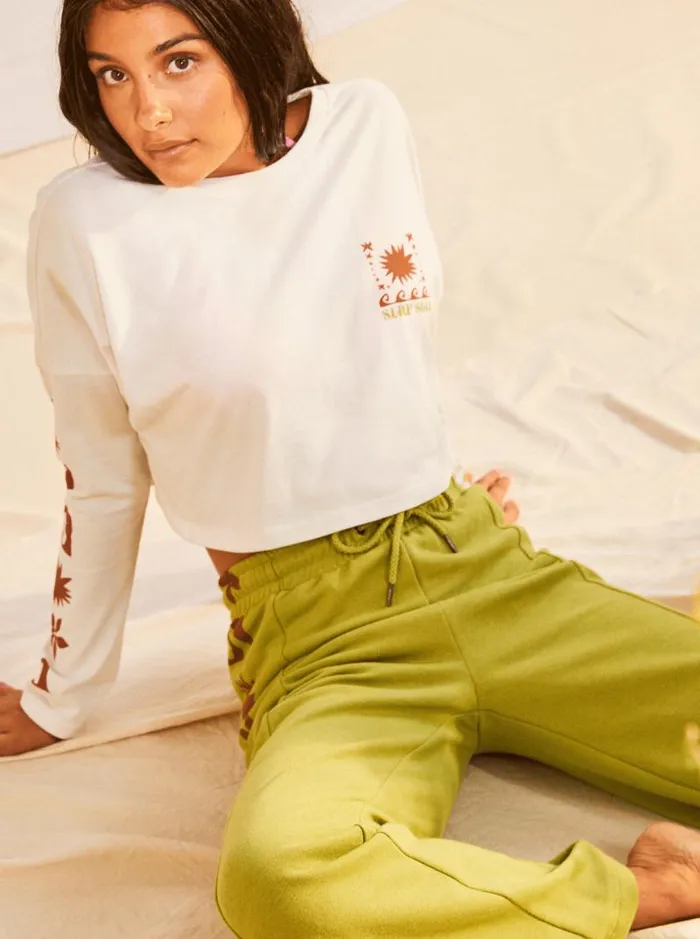 Roxy Pants and Jeans Miles Away Joggers Fern 8211 Women