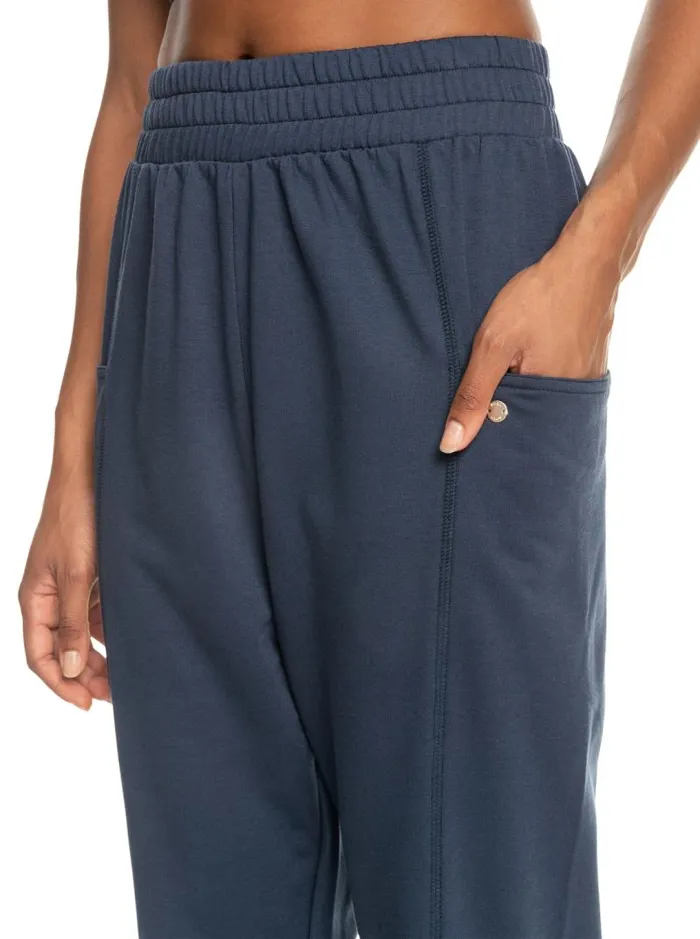 Roxy Pants and Jeans Next Set Drop Crotch Joggers Mood Indigo 8211 Women Roxy Pants and Jeans Next Set Drop Crotch Joggers Mood Indigo 8211 Women