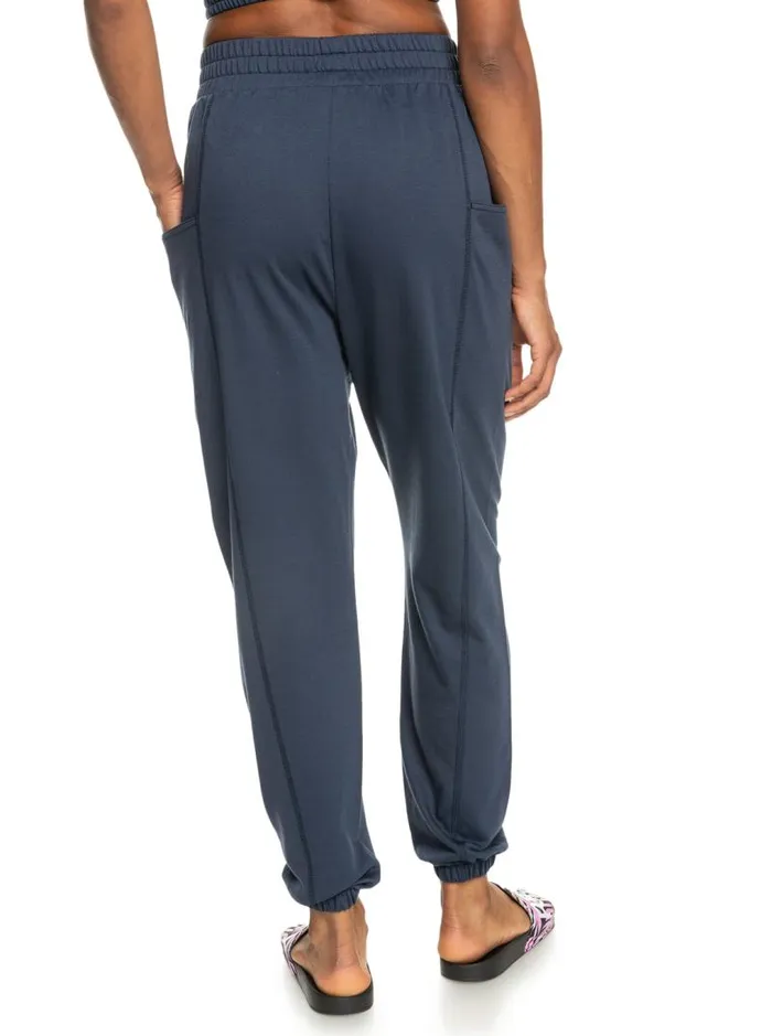 Roxy Pants and Jeans Next Set Drop Crotch Joggers Mood Indigo 8211 Women Roxy Pants and Jeans Next Set Drop Crotch Joggers Mood Indigo 8211 Women