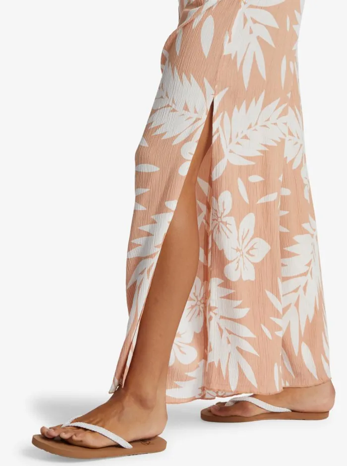 Roxy Pants and Jeans Tropical Rhythm Beach Pants Cafe Creme Palmeria 8211 Women