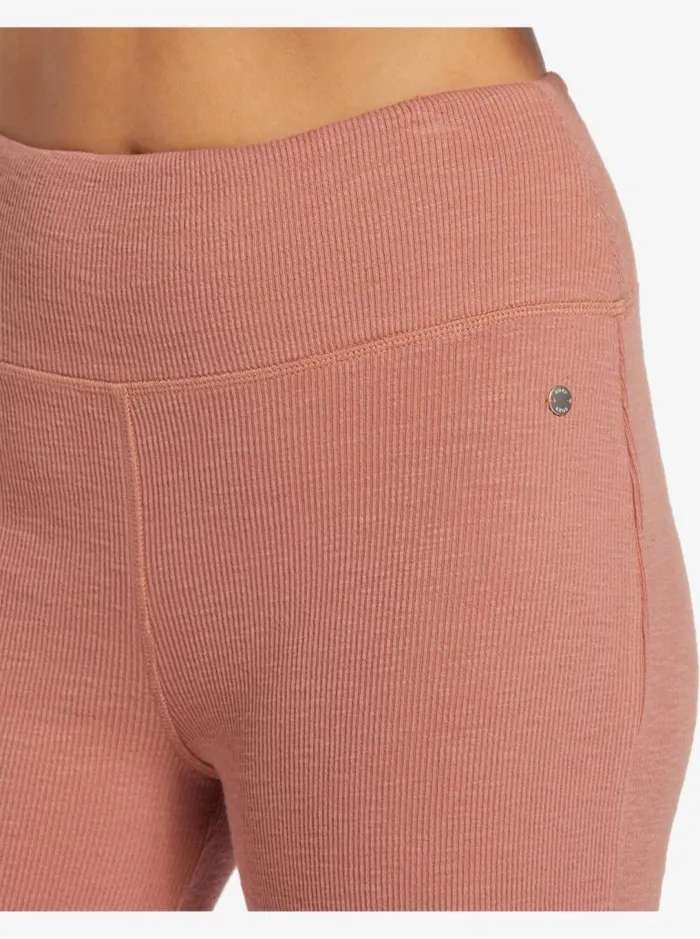 Roxy Pants and Jeans Zuma Knit High Waist Knit Flare Pants Cedar Wood 8211 Women Roxy Pants and Jeans Zuma Knit High Waist Knit Flare Pants Cedar Wood 8211 Women