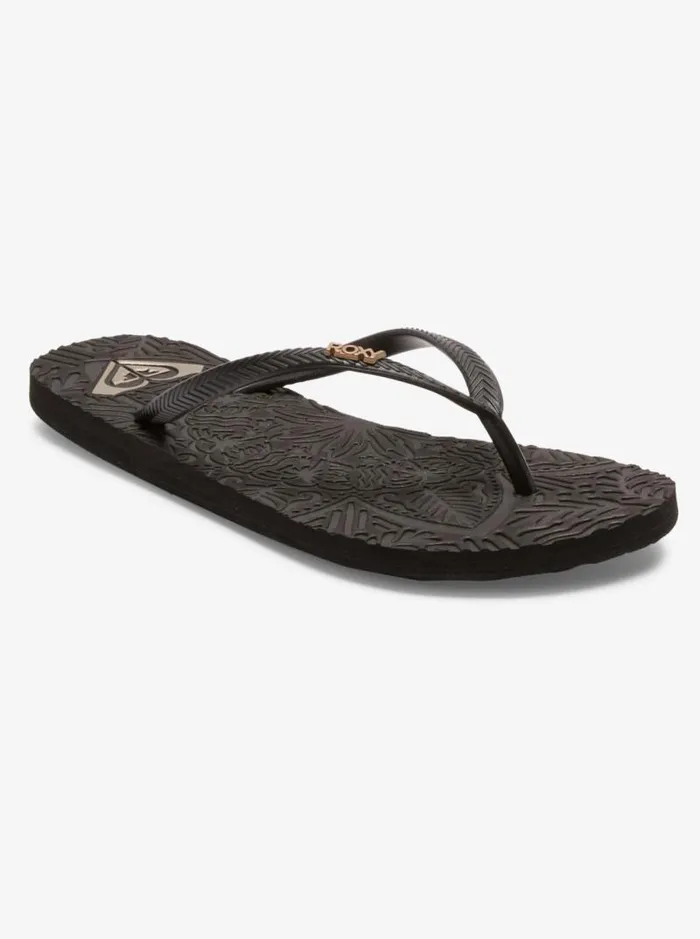 Roxy Sandals Antilles Flip Flops Black 8211 Women
