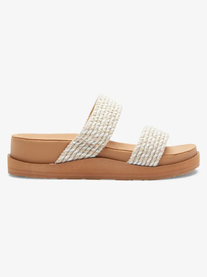 Roxy Sandals Summer Breeze Sandals Cream 8211 Women Roxy Sandals Summer Breeze Sandals Cream 8211 Women