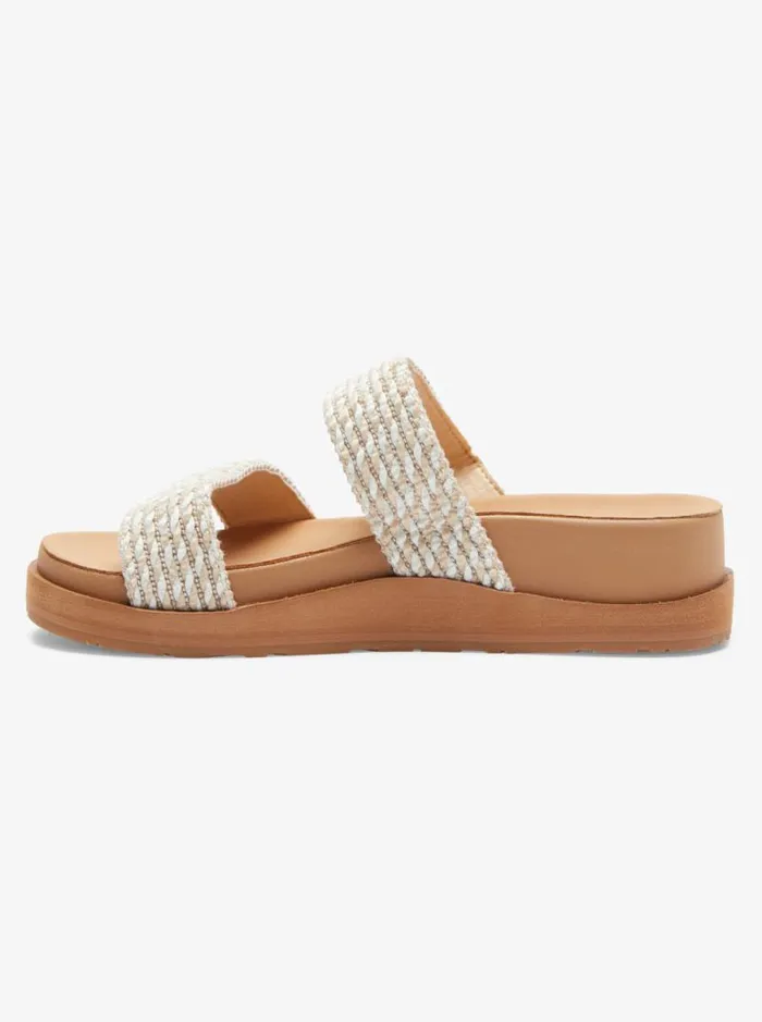 Roxy Sandals Summer Breeze Sandals Cream 8211 Women Roxy Sandals Summer Breeze Sandals Cream 8211 Women