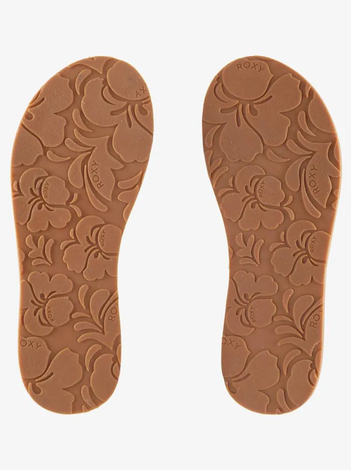 Roxy Sandals Summer Breeze Sandals Cream 8211 Women Roxy Sandals Summer Breeze Sandals Cream 8211 Women