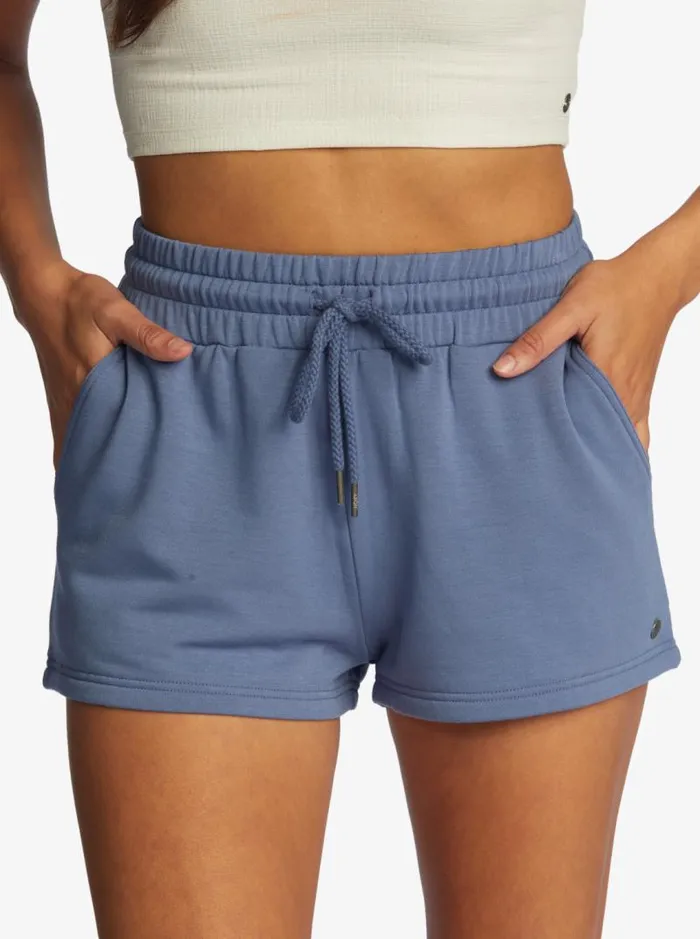 Roxy Shorts Check Out Sweat Shorts Bijou Blue 8211 Women