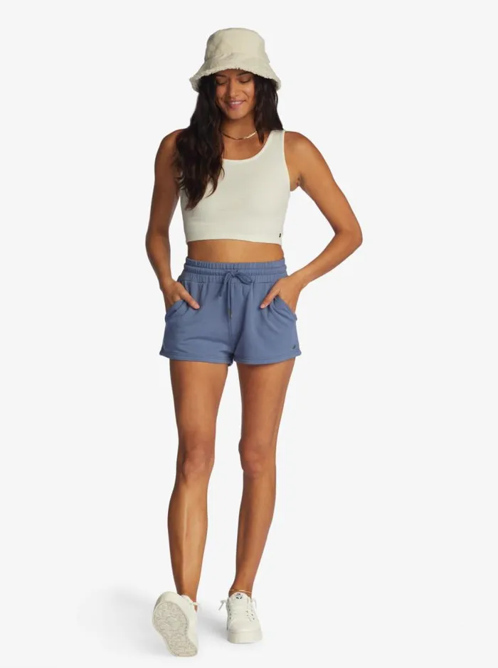 Roxy Shorts Check Out Sweat Shorts Bijou Blue 8211 Women
