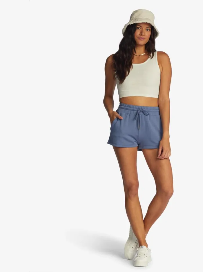 Roxy Shorts Check Out Sweat Shorts Bijou Blue 8211 Women