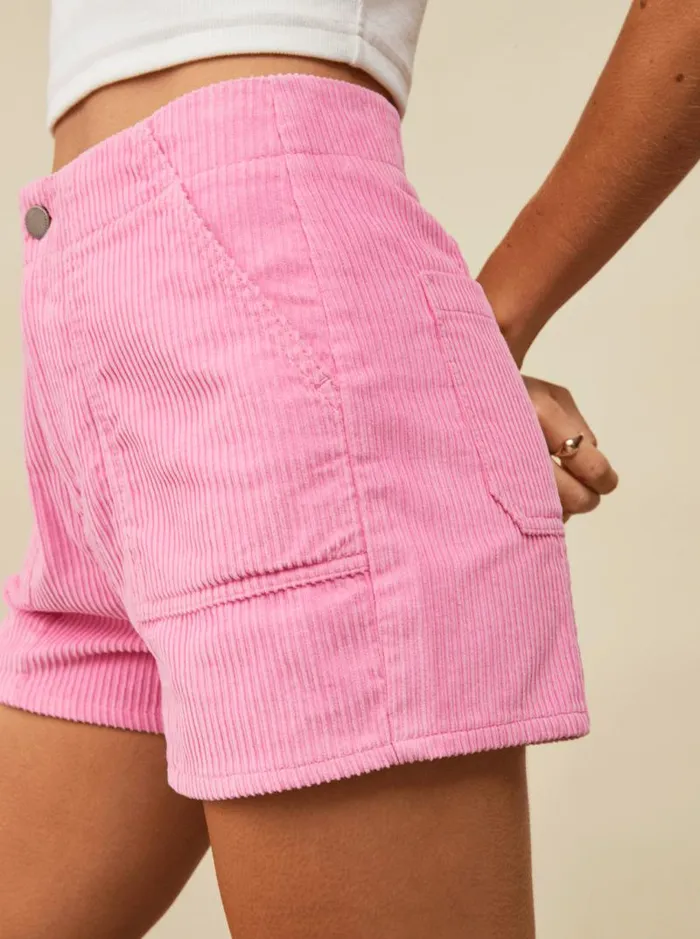 Roxy Shorts Sessions Corduroy Shorts Sachet Pink 8211 Women Roxy Shorts Sessions Corduroy Shorts Sachet Pink 8211 Women