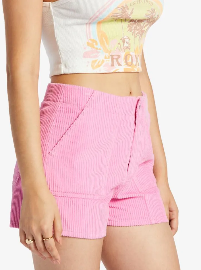 Roxy Shorts Sessions Corduroy Shorts Sachet Pink 8211 Women Roxy Shorts Sessions Corduroy Shorts Sachet Pink 8211 Women
