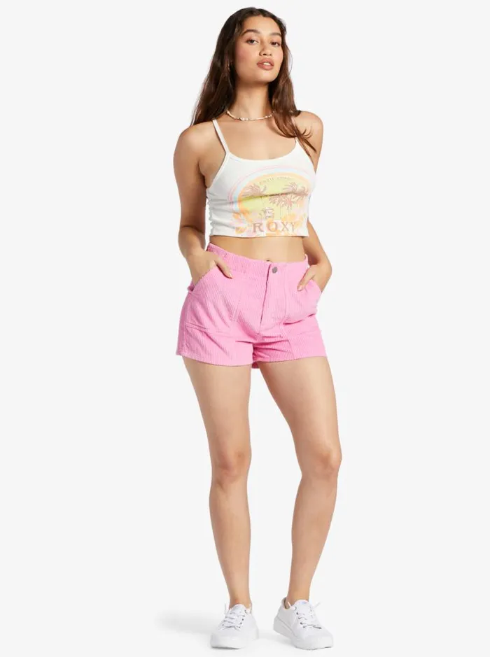Roxy Shorts Sessions Corduroy Shorts Sachet Pink 8211 Women Roxy Shorts Sessions Corduroy Shorts Sachet Pink 8211 Women