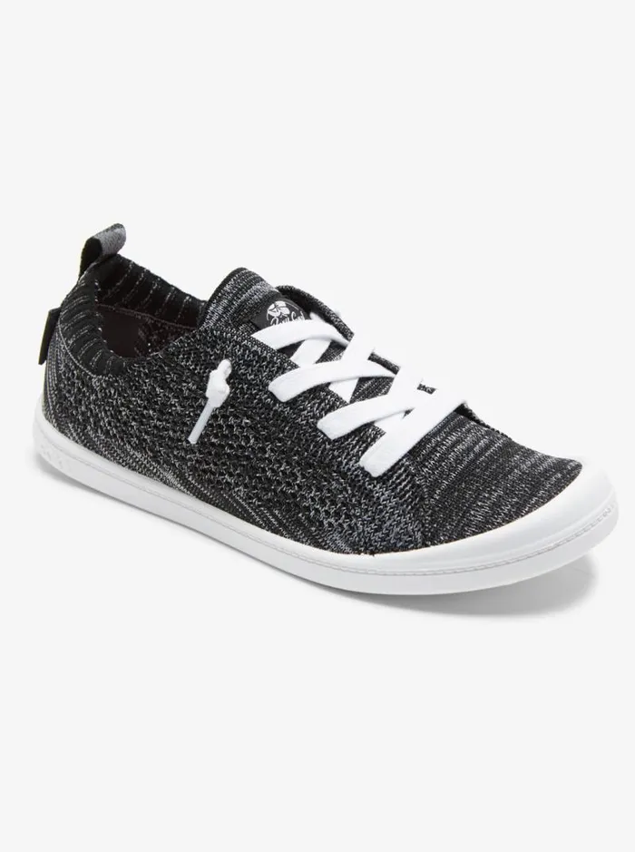 Roxy Sneakers Bayshore Closed Shoes Heather Black 8211 Women