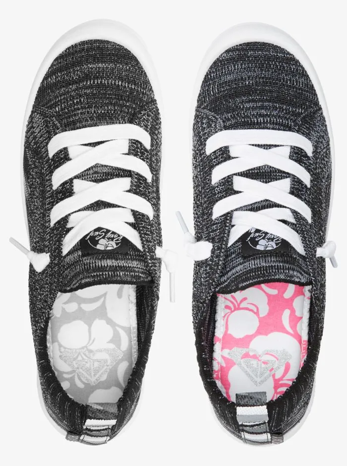 Roxy Sneakers Bayshore Closed Shoes Heather Black 8211 Women Roxy Sneakers Bayshore Closed Shoes Heather Black 8211 Women