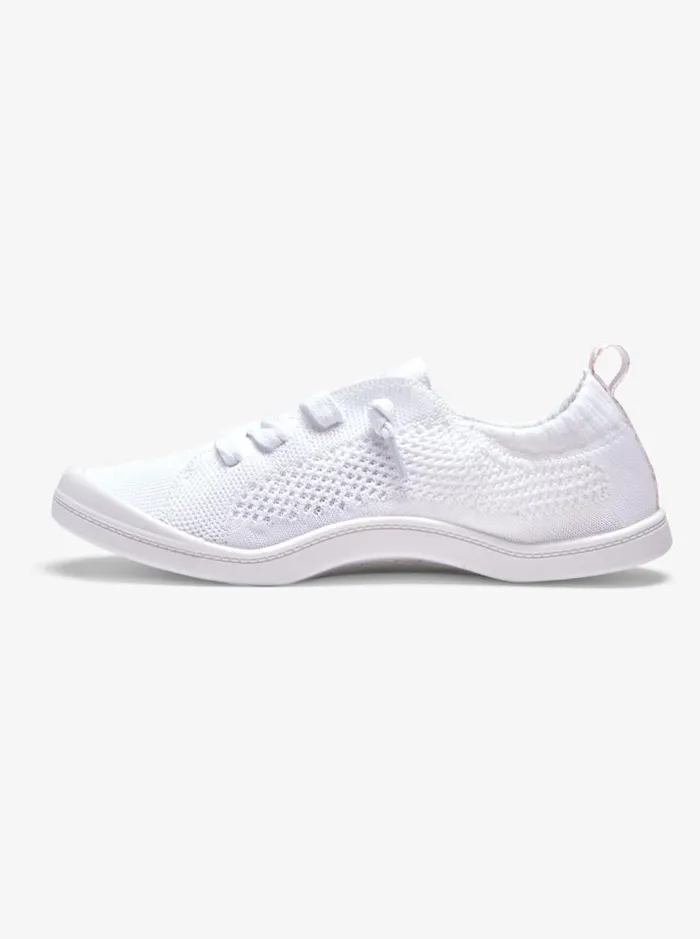 Roxy Sneakers Bayshore Closed Shoes White 8211 Women Roxy Sneakers Bayshore Closed Shoes White 8211 Women