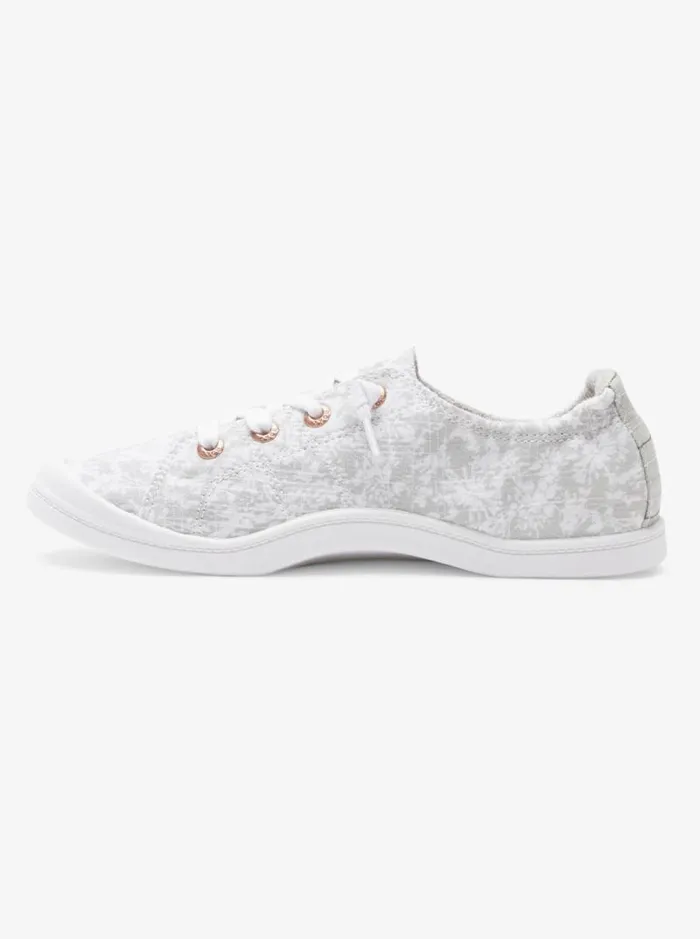 Roxy Sneakers Bayshore Shoes Whitelt Green 8211 Women