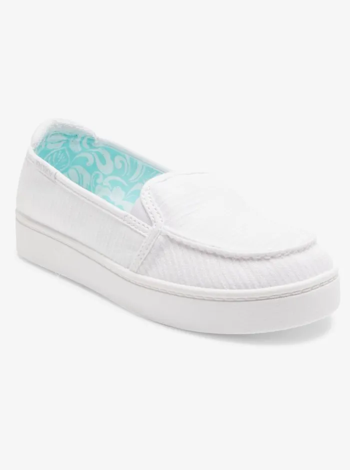 Roxy Sneakers Minnow Plus Shoes White 8211 Women Roxy Sneakers Minnow Plus Shoes White 8211 Women