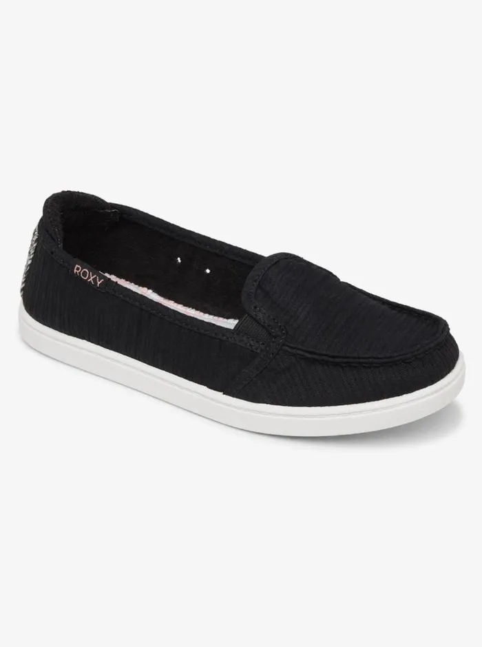 Roxy Sneakers Minnow SlipOn Shoes Black 8211 Women Roxy Sneakers Minnow SlipOn Shoes Black 8211 Women