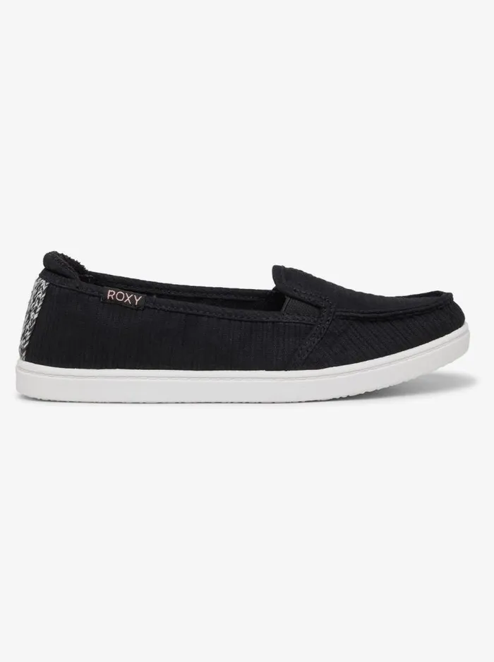 Roxy Sneakers Minnow SlipOn Shoes Black 8211 Women Roxy Sneakers Minnow SlipOn Shoes Black 8211 Women