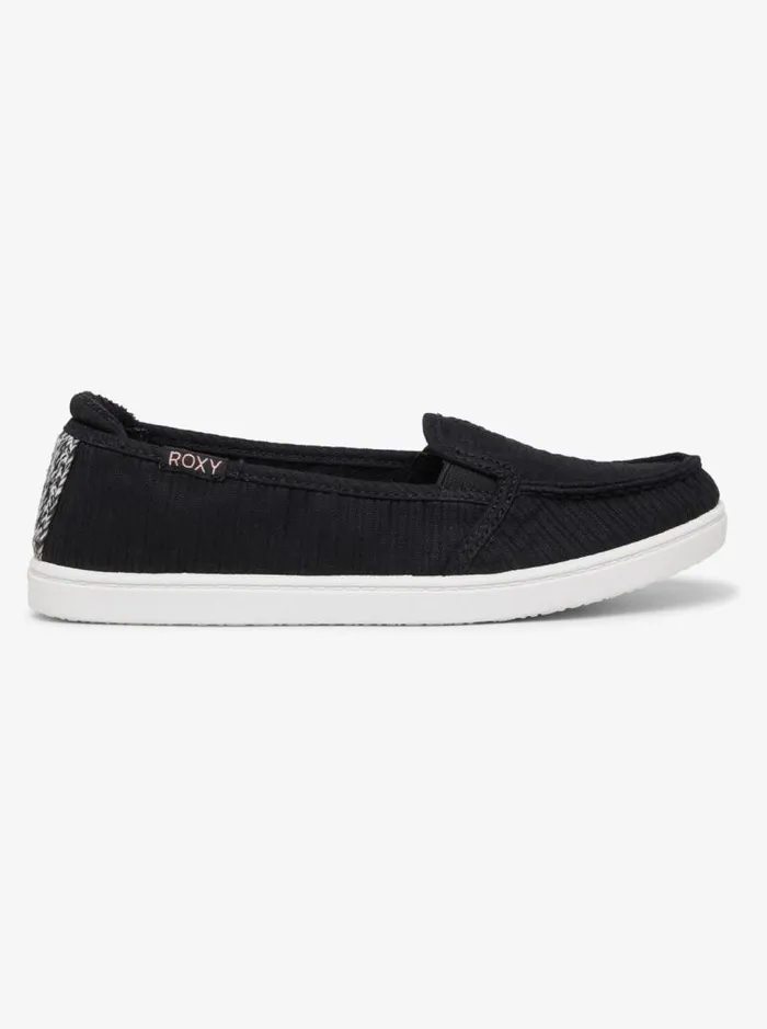 Roxy Sneakers Minnow SlipOn Shoes Black 8211 Women Roxy Sneakers Minnow SlipOn Shoes Black 8211 Women