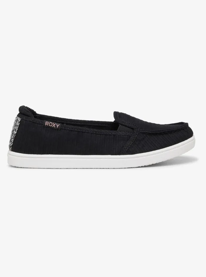 Roxy Sneakers Minnow SlipOn Shoes Black 8211 Women Roxy Sneakers Minnow SlipOn Shoes Black 8211 Women