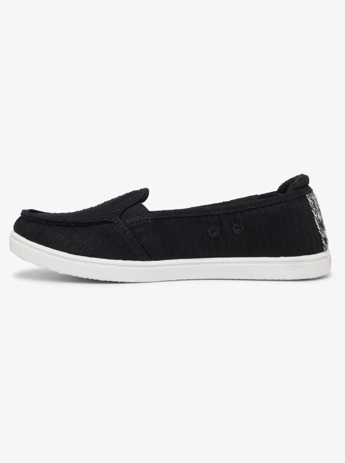 Roxy Sneakers Minnow SlipOn Shoes Black 8211 Women Roxy Sneakers Minnow SlipOn Shoes Black 8211 Women
