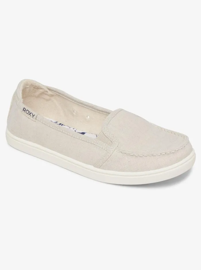 Roxy Sneakers Minnow SlipOn Shoes Oatmeal 8211 Women