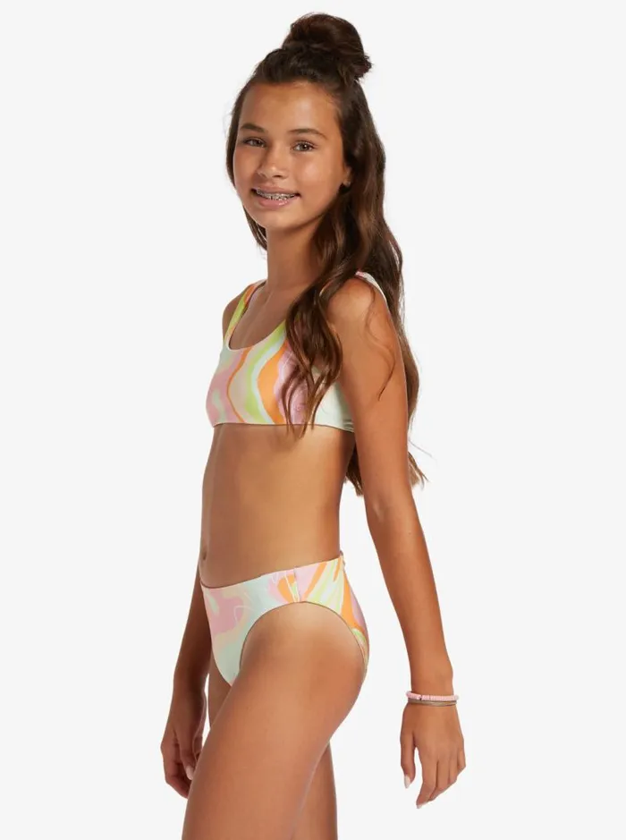Roxy Swim Girl039s 416 Hibiscus Reversible Two Piece Bikini Set For Girls Ambroisia Hibiscus Hype 8211 Kids Roxy Swim Girl039s 416 Hibiscus Reversible Two Piece Bikini Set For Girls Ambroisia Hibiscus Hype 8211 Kids