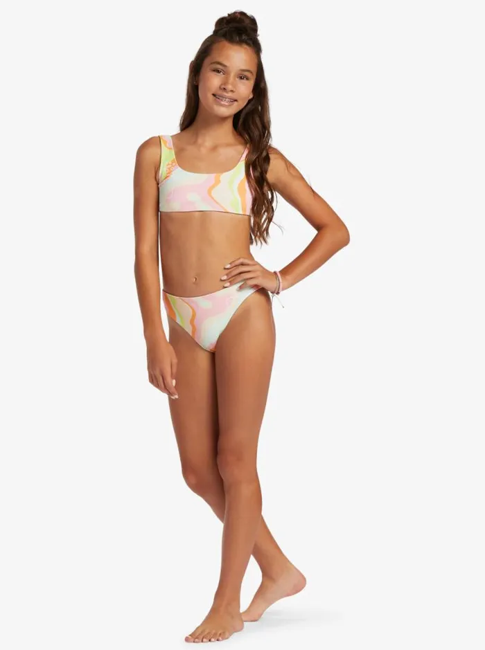 Roxy Swim Girl039s 416 Hibiscus Reversible Two Piece Bikini Set For Girls Ambroisia Hibiscus Hype 8211 Kids Roxy Swim Girl039s 416 Hibiscus Reversible Two Piece Bikini Set For Girls Ambroisia Hibiscus Hype 8211 Kids