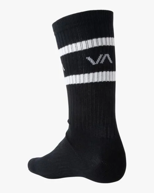 Rvca 2 Pack TieDye Crew Socks Blue SportMen Other Accessories