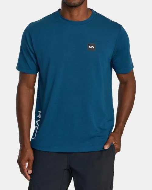 Rvca 2X Tee Marine SportMen Short Sleeves