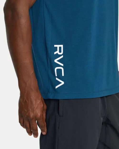 Rvca 2X Tee Marine SportMen Short Sleeves