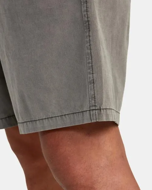 Rvca All Time Coastal Rinsed Hybrid 19034 Shorts Pirate Black Men Shorts and Hybrids
