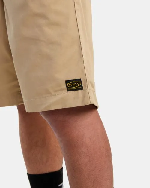 Rvca Americana Walkshorts 22034 Khaki Men Shorts and Hybrids