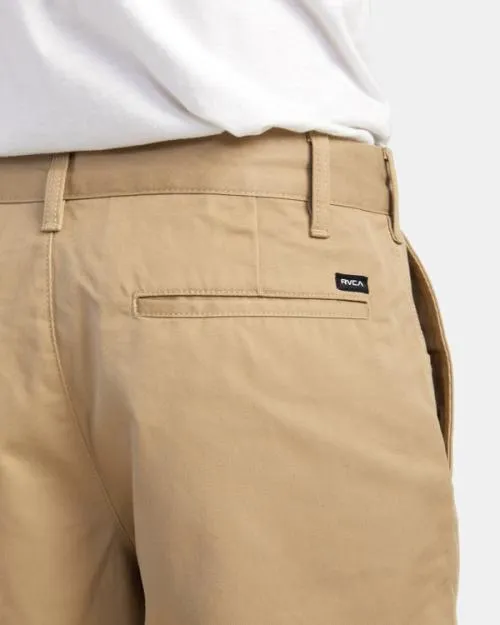 Rvca Americana Walkshorts 22034 Khaki Men Shorts and Hybrids