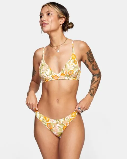 Rvca Avant Gardner Bikini Bottoms White Women Bikini Bottoms