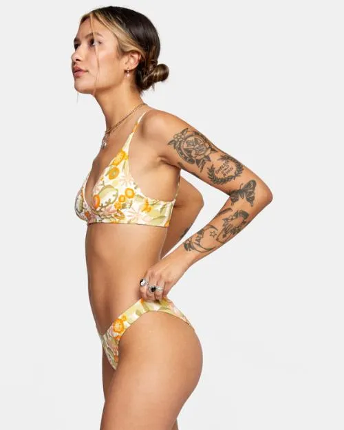 Rvca Avant Gardner Bikini Bottoms White Women Bikini Bottoms