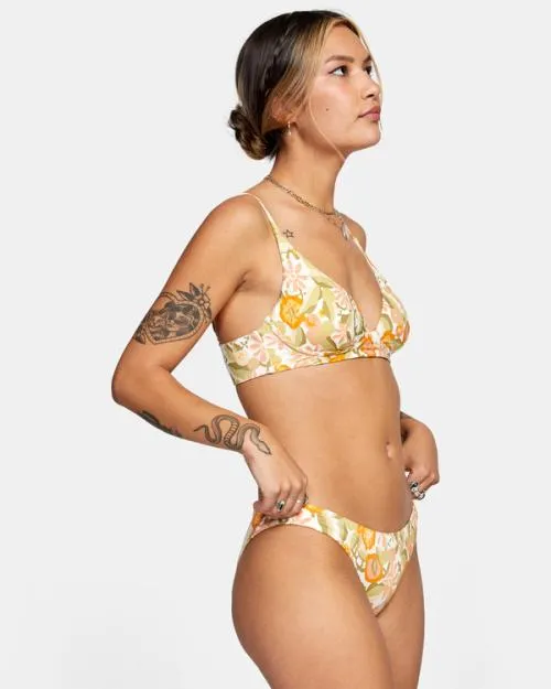Rvca Avant Gardner Bikini Bottoms White Women Bikini Bottoms