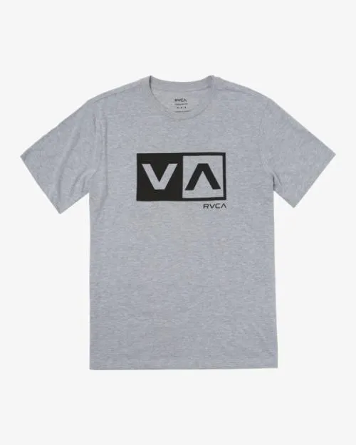 Rvca Balance Box Short Sleeve TShirt Athletic Heather Men Tees and Tanks