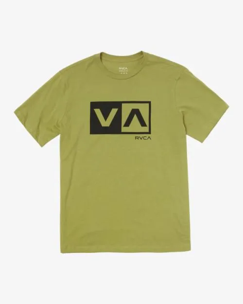 Rvca Balance Box Short Sleeve TShirt Avocado Men Tees and Tanks