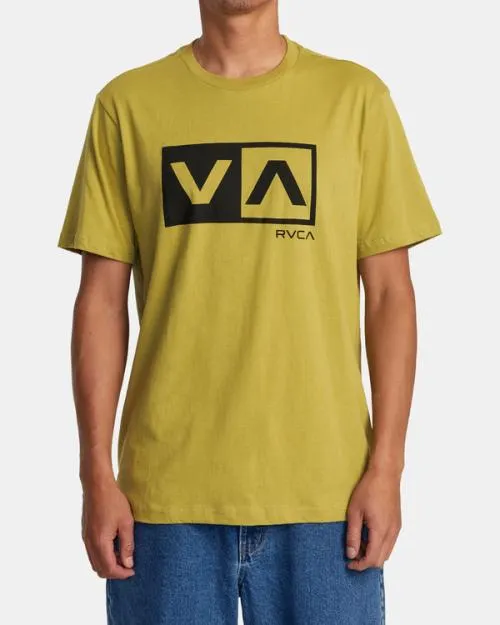Rvca Balance Box Short Sleeve TShirt Avocado Men Tees and Tanks